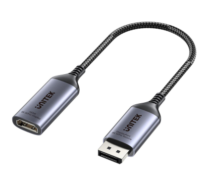 Przejściówka Unitek DisplayPort 1.4 - HDMI 2.1 8K/60Hz